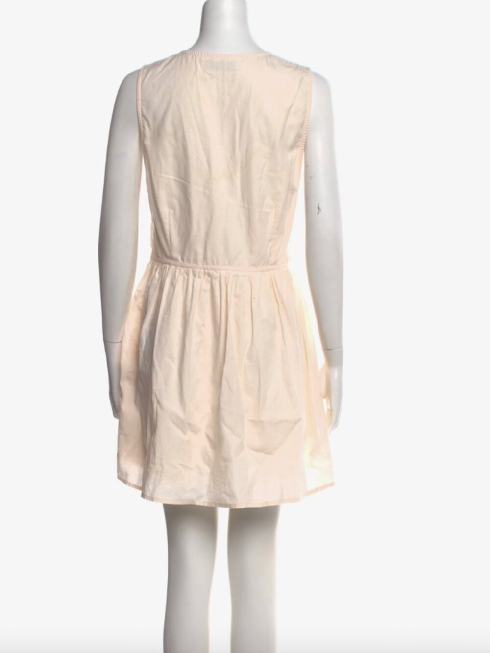 Faithfull The Brand- V-Neck Mini Dress - Picture 3 of 3